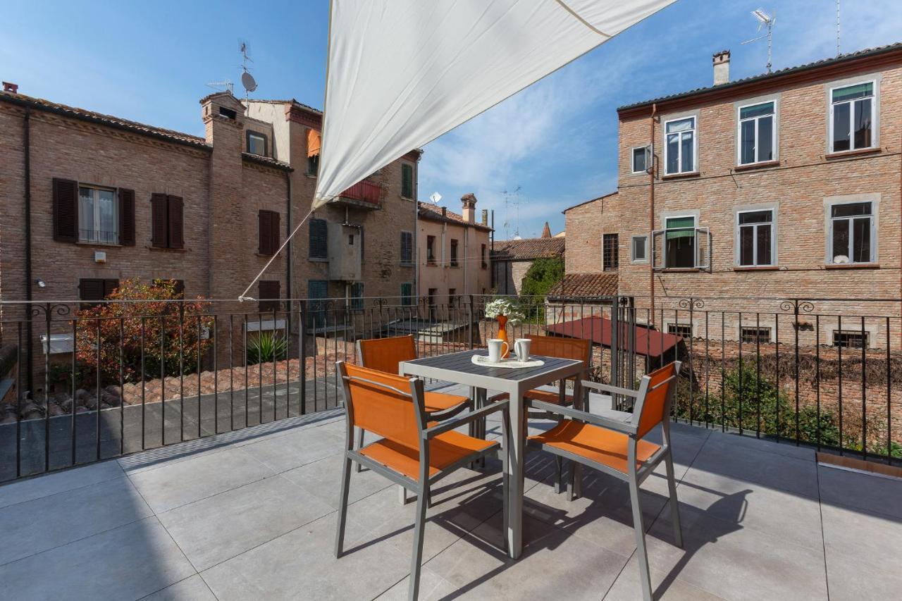 Apartament Ferrara Casa Dell'Archivolto Con Garage Zewnętrze zdjęcie