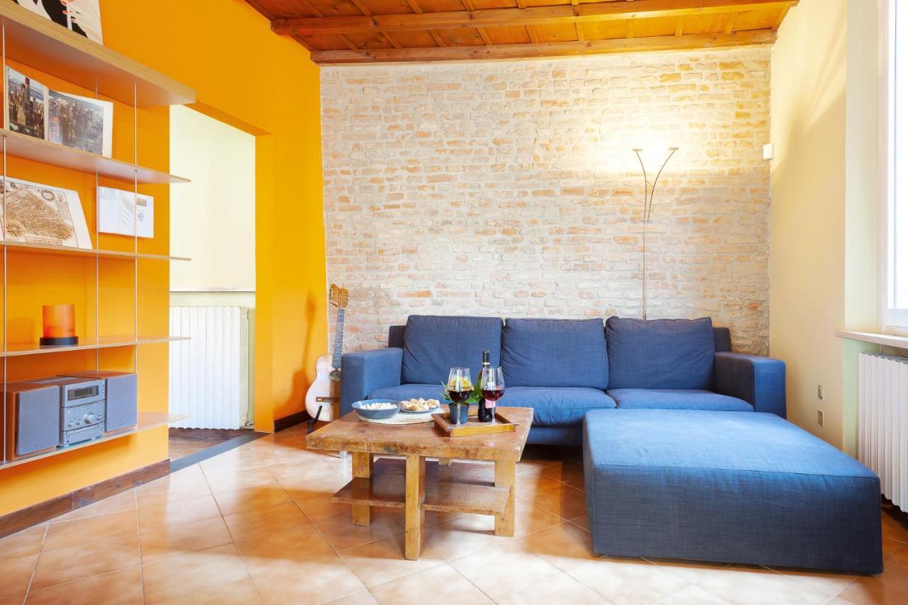 Apartament Ferrara Casa Dell'Archivolto Con Garage Zewnętrze zdjęcie